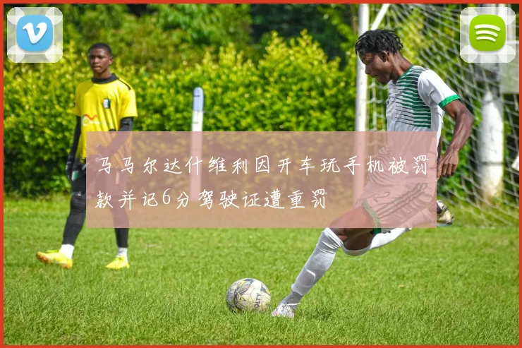 马马尔达什维利因开车玩手机被罚款并记6分驾驶证遭重罚